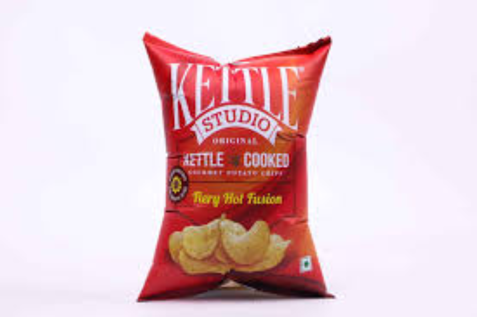 KETTLE COOKED CHIPS FIERY HOT FUSION 125G